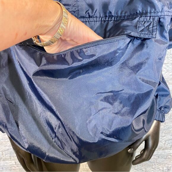 Champion Quarter Zip Packable Windbreaker Women's Size Small - Picture 6 of 10